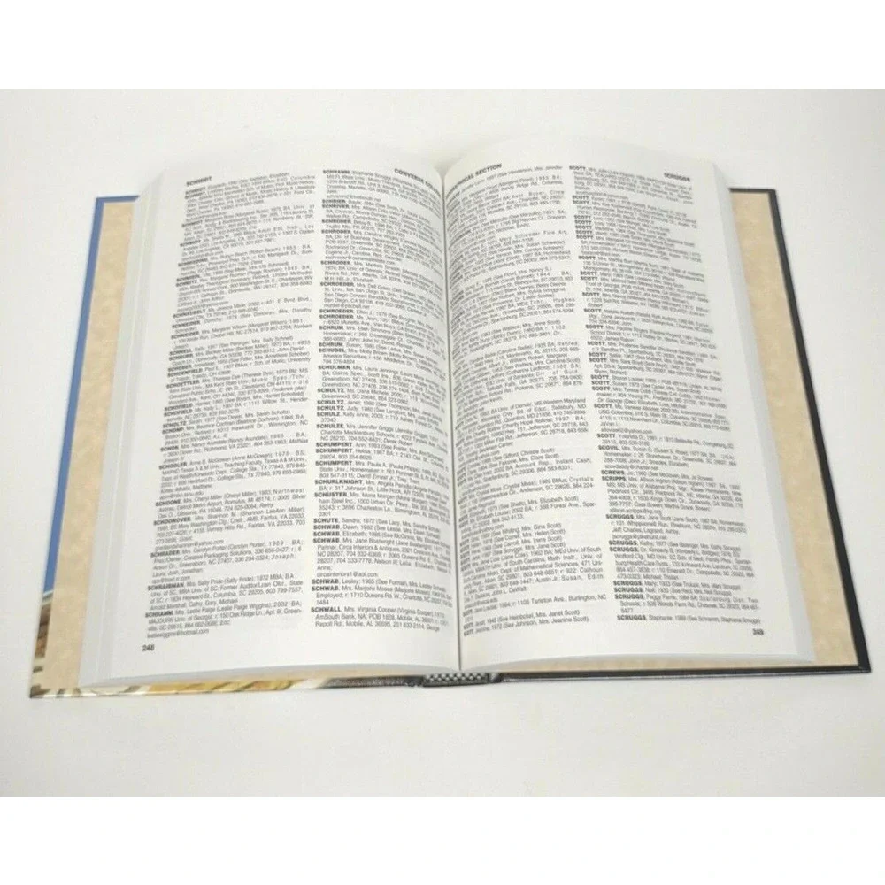 Converse College Alumnae Directory 2004 Spartanburg South Carolina Hardcover